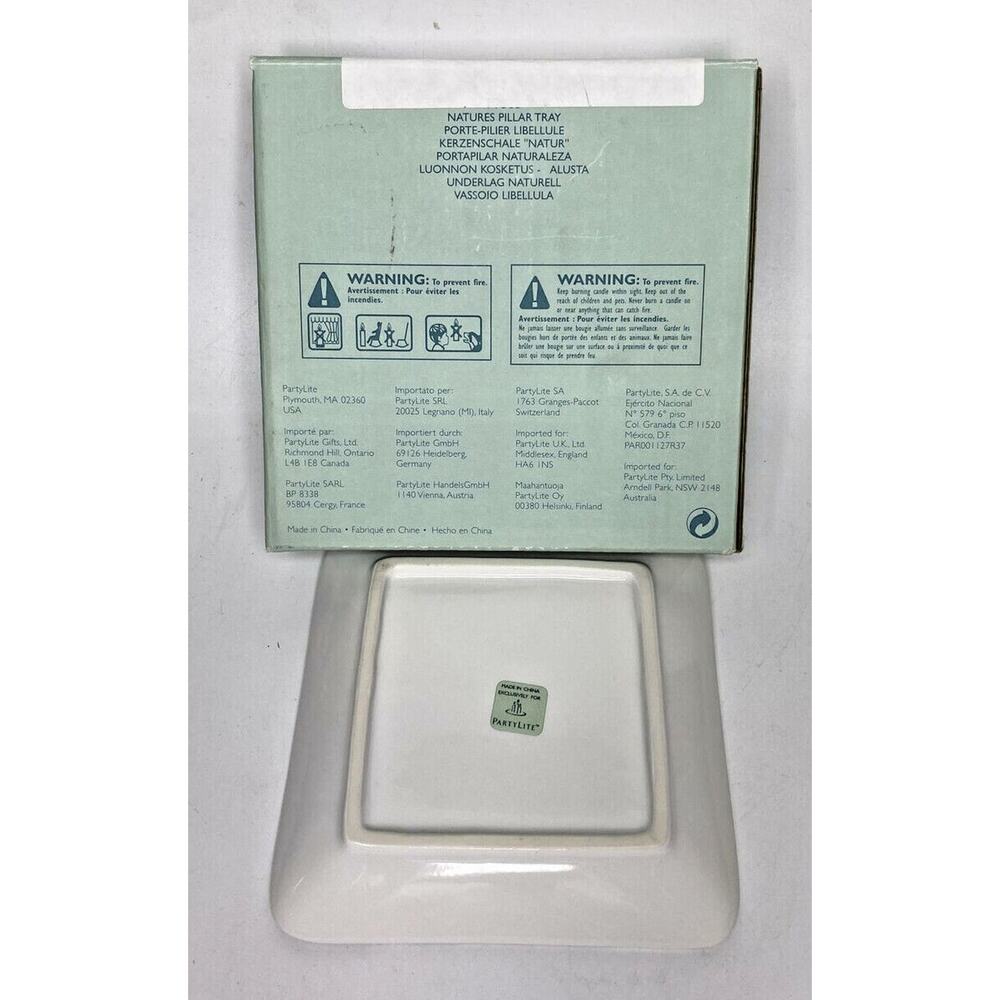PartyLite Natures Pillar‎ Tray Retired NIB P19D/P7583 - Picture 2 of 2
